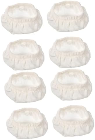 Canning Jar Covers protect freshness 8 Pcs Beige Cotton lids