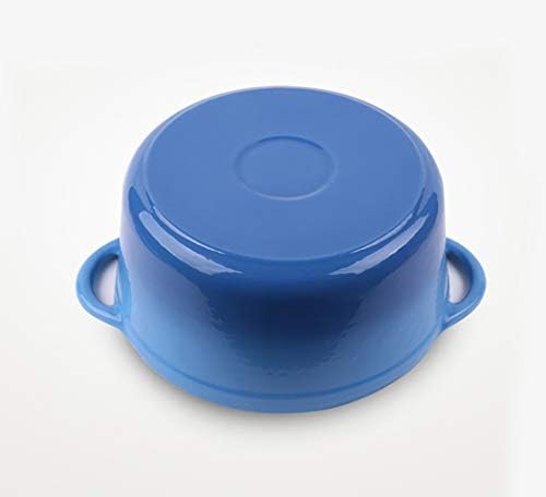 28cm Blue Cast Iron Soup Pot
