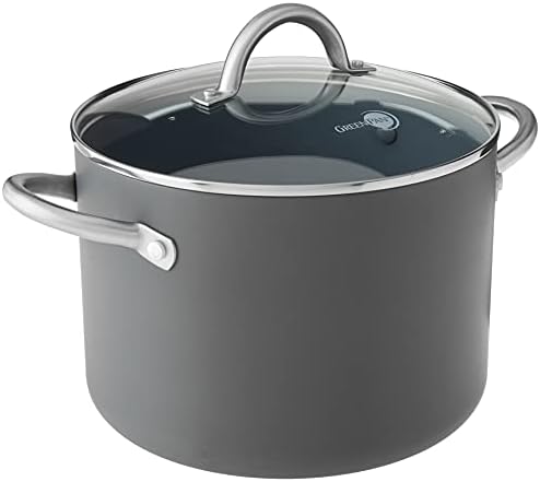 Thermison 8-QT Stock Pot Nonstick Oven Safe