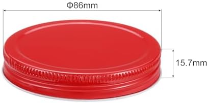 24-Pack Wide Mouth Mason Jar lids Durable Airtight Sealed Canning Caps