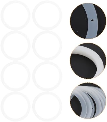 10pcs Airtight Silicone Gaskets for Mason Jars Leak-Proof Canning Fittings