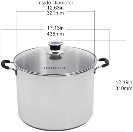 Harvest 20 Qt Canning Pot with Rack and Tools