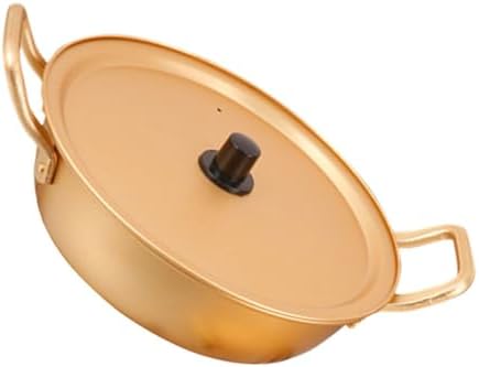 ABOOFAN Aluminum Instant Noodle Stock Pot with Lid