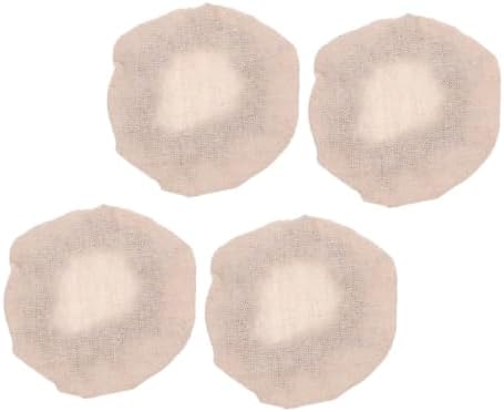 PRETYZOOM 3sets Jar Lid Replacement Canning Lids with Cloth Covers
