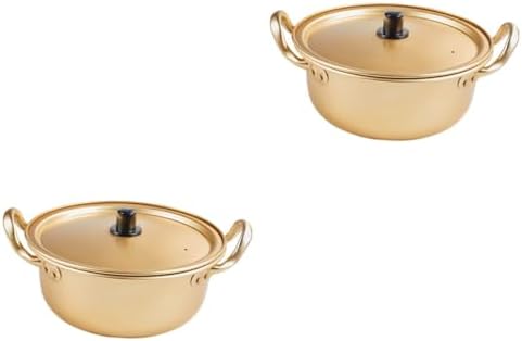 Aluminum Stock Pot Set with Binaural Handles