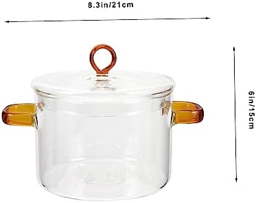 HOLIDYOYO Multipurpose Stovetop Stockpot with Lid and Handles