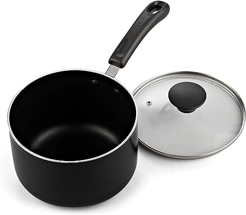 Perfect Nonstick 3-Qt Saucepan with Glass Lid