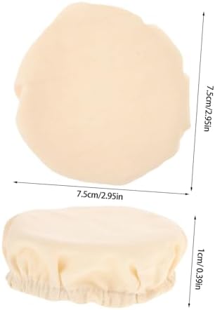 Zerodeko 4pcs Wide Mouth Jar Cloth Covers