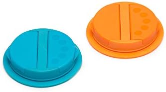 Jarware Spice Lids for Mason Jars Eco-Friendly and dishwasher-safe