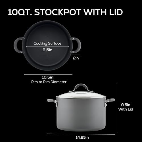 Elevate Your Cooking with Circulon Radiance 10 Quart Stockpot