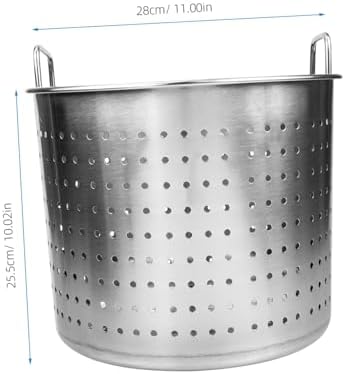 BESTonZON 10-in-1 Stainless Steel Stockpot with Mesh Screen