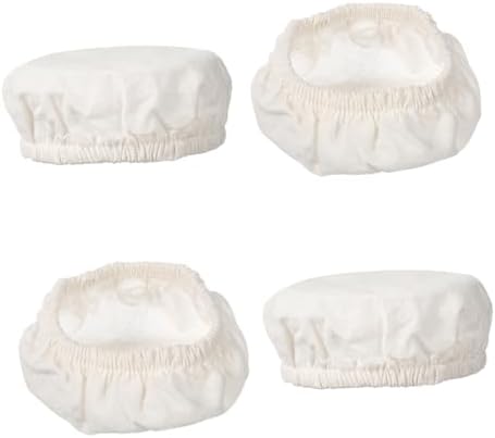 Canning Jar Covers protect freshness 8 Pcs Beige Cotton lids