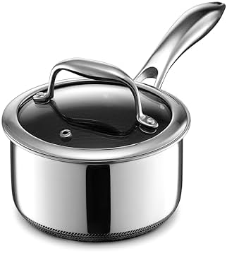 Get Cooking Easy with HexClad Hybrid Saucepan