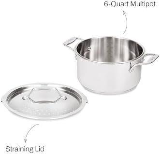 All-Clad Simply Strain 6-QuartMulti-Pot with Straining Lid