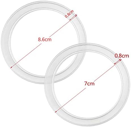20 Pcs Silicone seal rings for 86mm