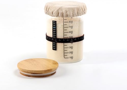 LJHYSD Sourdough Starter Jar Cloth Covers 3 Pack