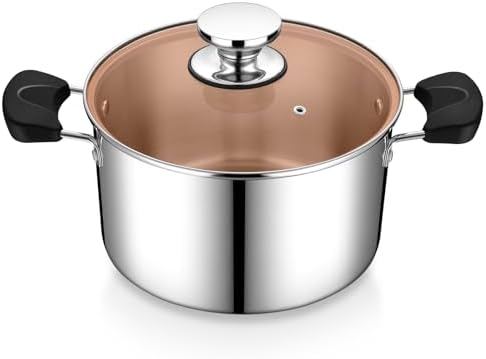 Elegant 4-Quart Stock Pot