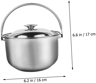 Cozy Multi-Purpose Stainless Steel Cooking Pot and Serving Bowl