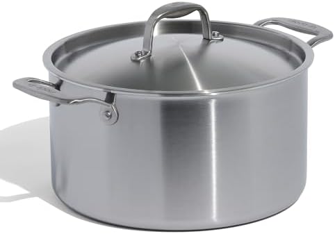 Made In Professional 8 Quart Stainless Steel Stock Pot with Lid