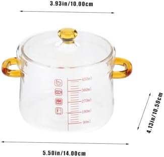 Luxshiny Glass Steaming Egg Bowl