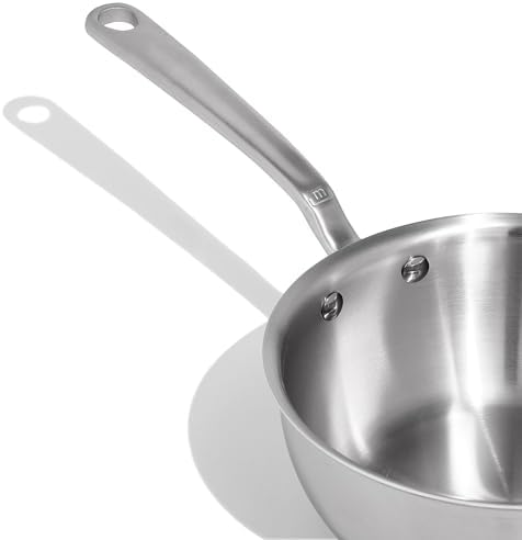Made In Cookware 2 Quart Stainless Steel Saucier Pan