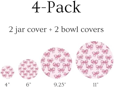 MAYBELLE JOY - Sourdough Reusable Jar Bowl Covers