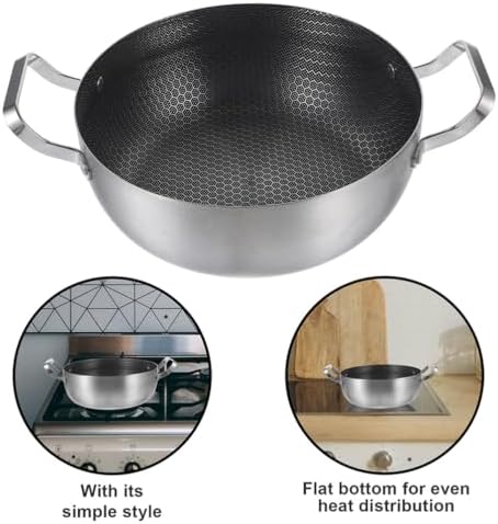 Stainless Steel Stockpot with Honeycomb Design