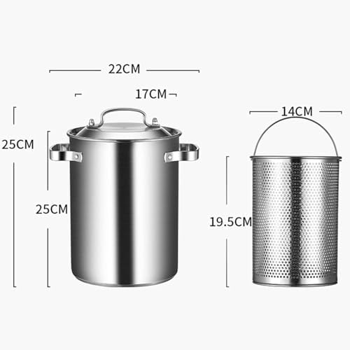 304 Stainless Steel Asparagus Pot