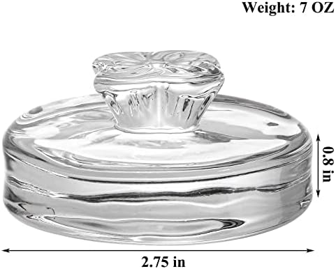 9-Piece Glass Fermentation Weights with Easy Grip