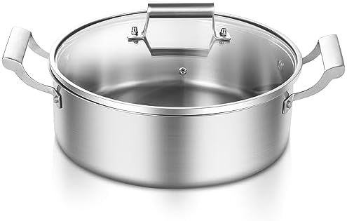 Delarlo Tri-Ply 55QT Stock Pot