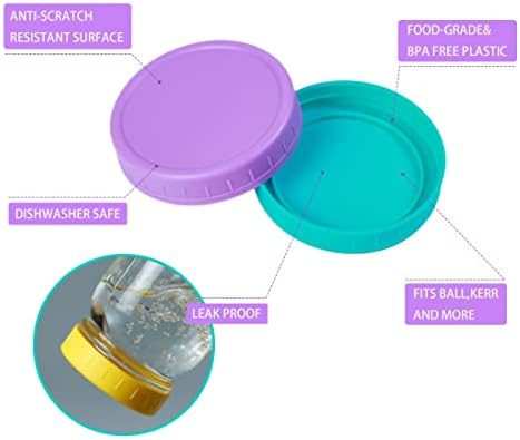Perfect Mason Jar Lids - 18-Pack Mixing Set