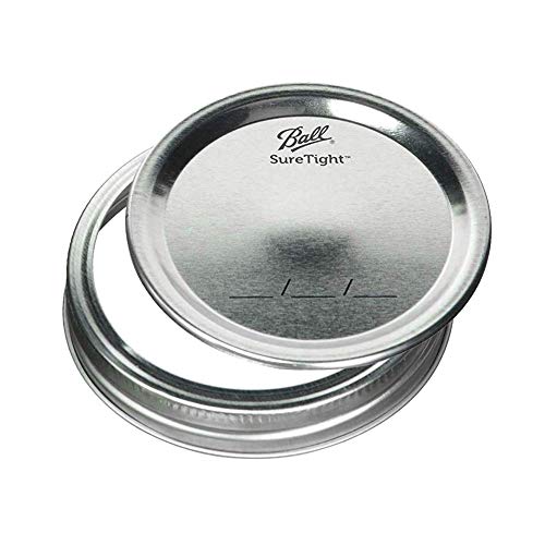 Ball 32-Ounce Quart Mason Jars with Lids and Bands 2 Pack
