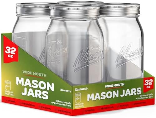 Perfect for Canning Your Kitchen Needs These Mason Jars