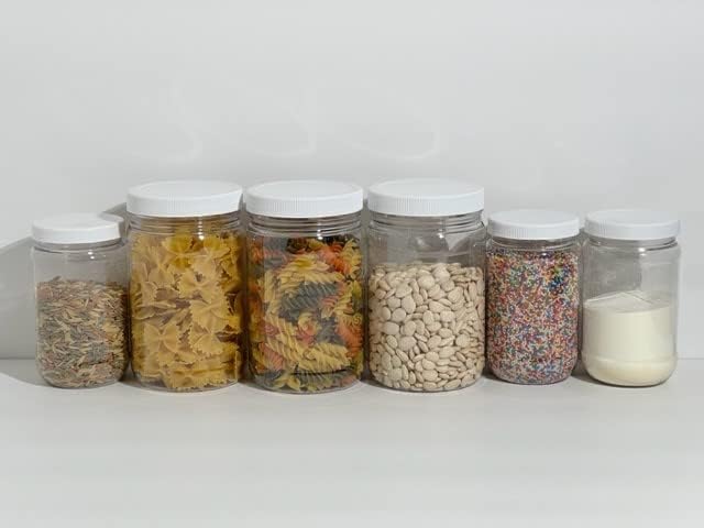 Simple Durable 18 oz Mason Jars with lids