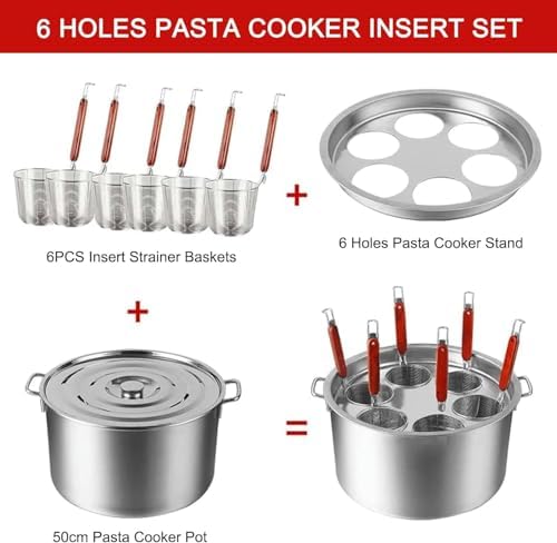 Stainless Steel Pasta Pot Set Durable Efficient Cooking
