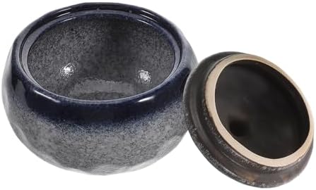 BESTOYARD Japanese Ceramic Stew Pot with Lid for Single Serving
