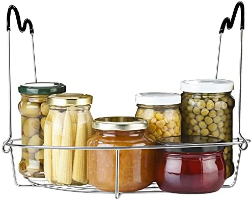 12-inch Stainless Steel Canning Rack Holds 7 Pints or 6 Quarts