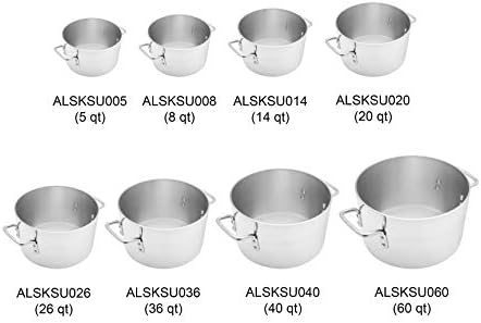 Professional-Grade 40 Quart Aluminum Stockpot