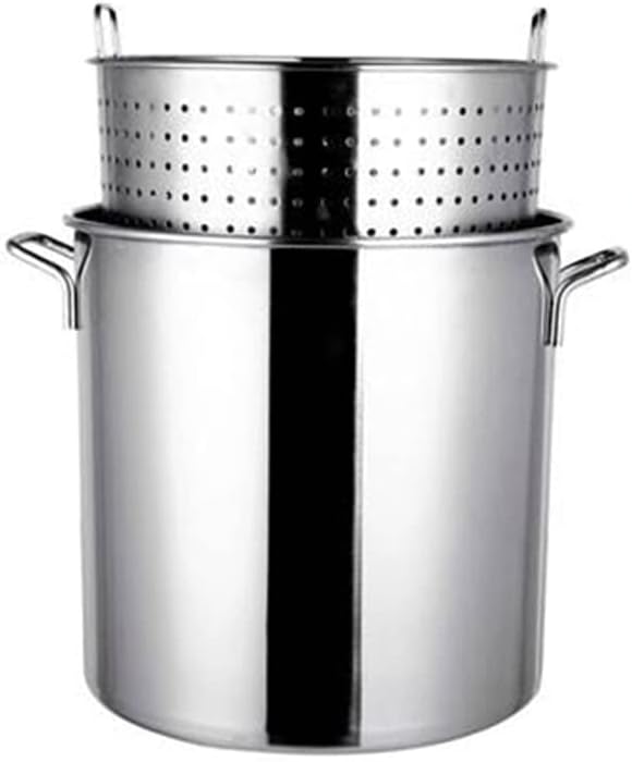 AIZYR Multi-Pot Set with 27Qt 45Qt 63Qt stainless steel stock pot