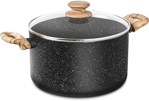 MICHELANGELO 6 Qt Nonstick Stock Pot with Lid