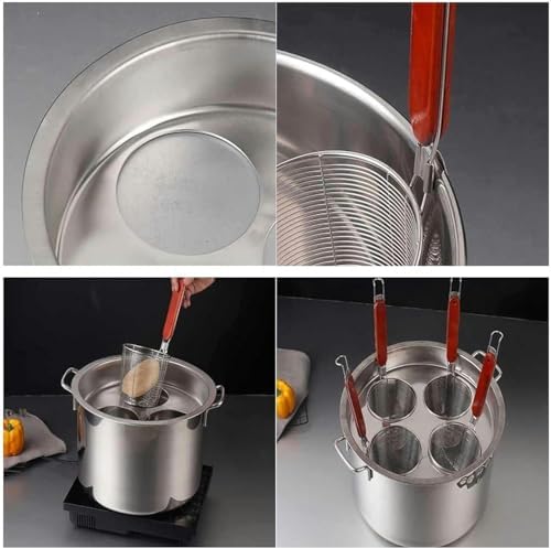 Wzglod Premium Stainless Steel Pasta Cooker Set