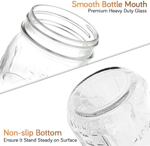 Showvigor - Preserve Your Flavors 2-Pack 16oz Mason Jars