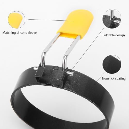 Stainless Steel Anti-Scald Egg Rings Non-Stick Kitchen Tools