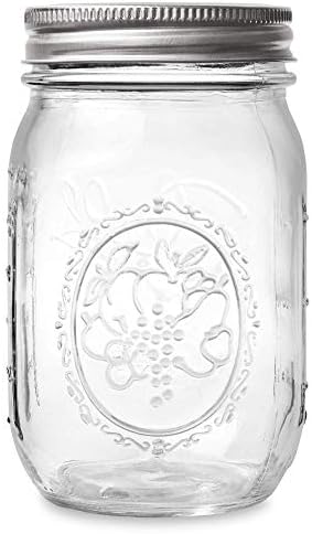 ballistic 16-ounce mason jar set 12-pack
