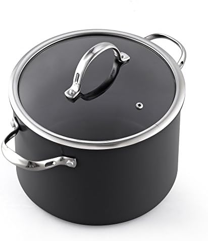 8-Quart Stockpot with Glass Lid