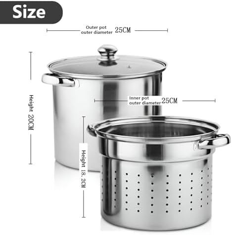 AIZYR Stainless Steel Stockpot Perfect Cooking Pot