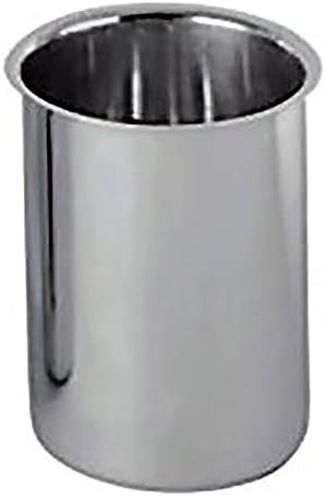 Stainless Steel Borosilicate Bain Marie Pots Set of 2