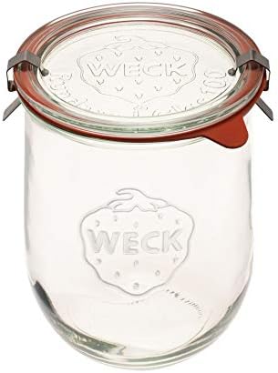 Elegant Sourdough Starter Jar by Weck