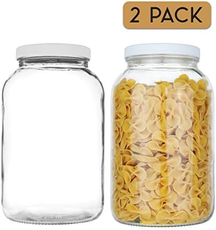 Kitchentoolz 1 Gallon Mason Jars Durable and Functional