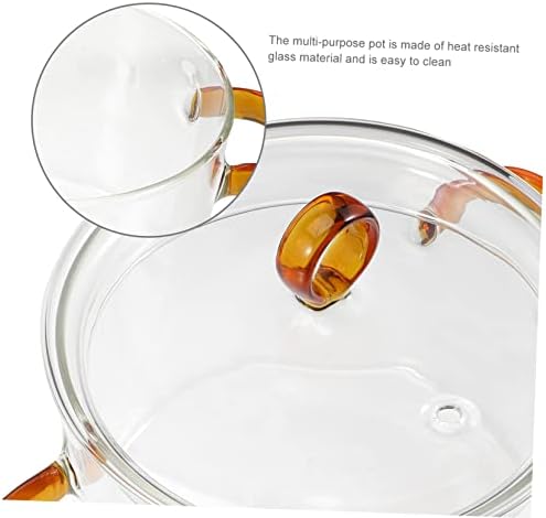 HOLIDYOYO Multipurpose Stovetop Stockpot with Lid and Handles